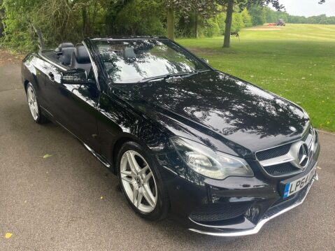Mercedes-Benz E Class 2.1 E250 CDI AMG Line Cabriolet G-Tronic+ Euro 5 (s/s) 2dr 1
