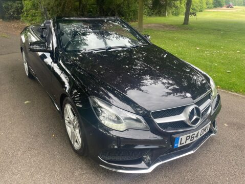 Mercedes-Benz E Class 2.1 E250 CDI AMG Line Cabriolet G-Tronic+ Euro 5 (s/s) 2dr 5