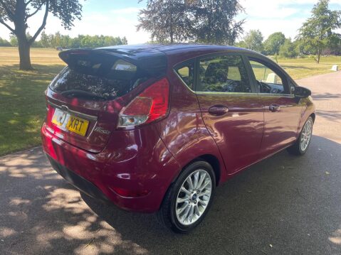 Ford Fiesta 1.0T EcoBoost Titanium X Euro 5 (s/s) 5dr 4