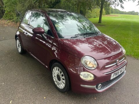 Fiat 500 1.2 Lounge Euro 6 (s/s) 3dr 1