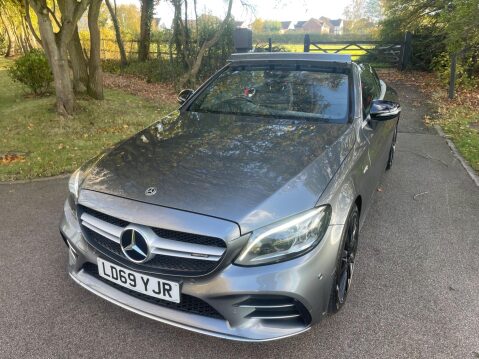 Mercedes-Benz C Class 3.0 C43 V6 AMG (Premium) Cabriolet G-Tronic+ 4MATIC Euro 6 (s/s) 2dr 18