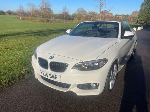 BMW 2 Series 2.0 220d M Sport Euro 6 (s/s) 2dr 10