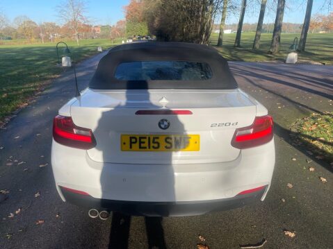 BMW 2 Series 2.0 220d M Sport Euro 6 (s/s) 2dr 18