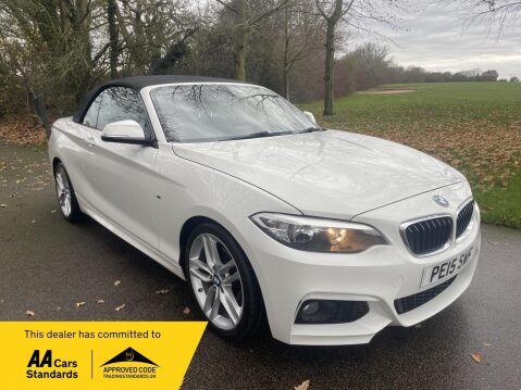 BMW 2 Series 2.0 220d M Sport Euro 6 (s/s) 2dr 1