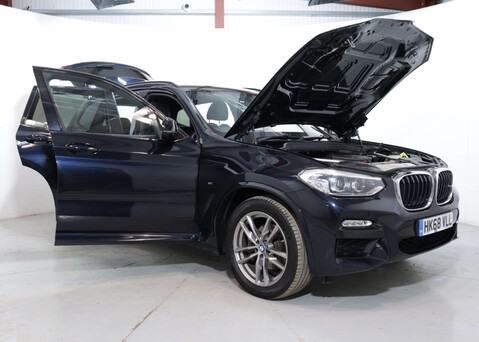 BMW X3 2.0 X3 XDRIVE20D M SPORT AUTO 4WD 5dr 57