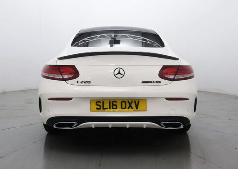 Mercedes-Benz C Class 2.1 C 220 AMG Line D Auto 2dr 9