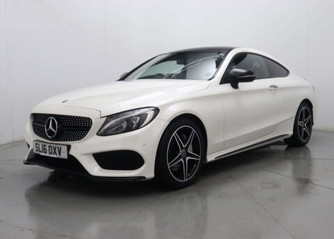 Mercedes-Benz C Class 2.1 C 220 AMG Line D Auto 2dr 6