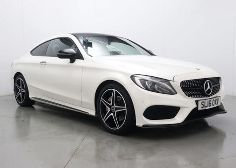Mercedes-Benz C Class 2.1 C 220 AMG Line D Auto 2dr 1