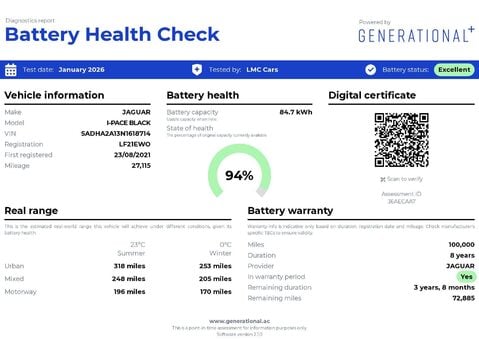 Jaguar I-Pace I-Pace Black 4WD 5dr 5