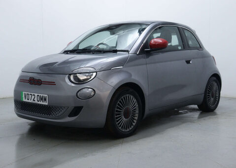 Fiat 500e 500e Red 3dr 8