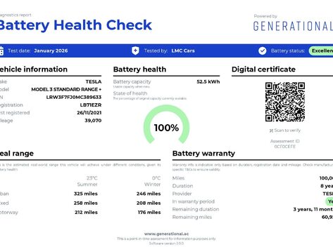 Tesla Model 3 Model 3 Standard-Range + 4dr