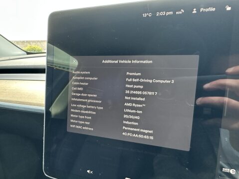Tesla Model Y (Dual Motor) Long Range SUV 5dr Electric Auto 4WDE (384 bhp) 28
