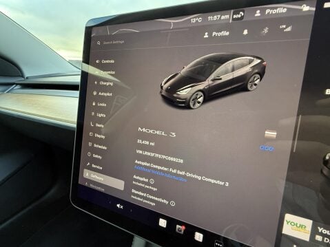 Tesla Model 3 Saloon 4dr Electric Auto RWD (241 bhp) 27