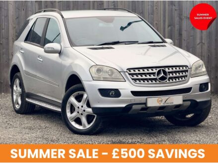 Mercedes-Benz M Class 5.0 ML 500 Sport Automatic 4WD LPG Converted 5dr - NATIONAL DELIVERY*