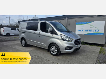 Ford Transit Custom LIMITED 320 L1 H1 6 SEATER DCIV 2.0 TDCI 130PS EU6