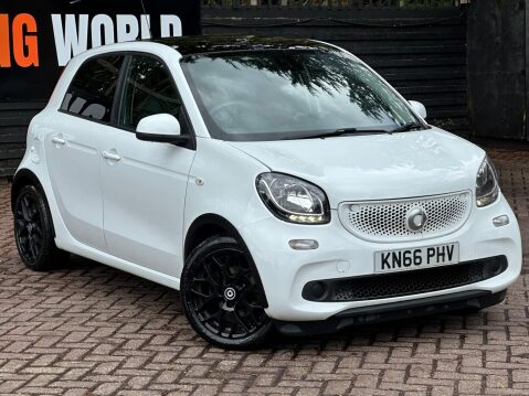 Smart Forfour 0.9T Edition White Euro 6 (s/s) 5dr 2