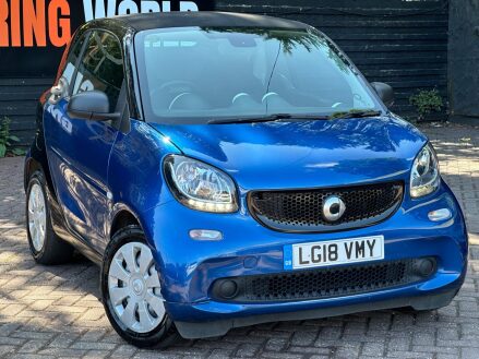Smart Fortwo Coupe 1.0 Pure Euro 6 (s/s) 2dr