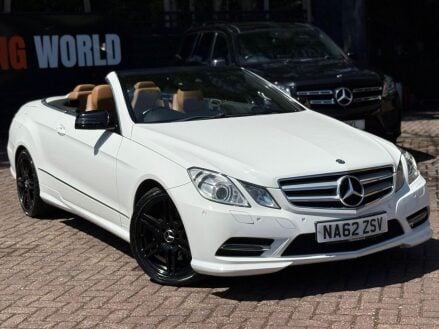 Mercedes-Benz E Class 2.1 E220 CDI BlueEfficiency Sport Cabriolet G-Tronic+ Euro 5 (s/s) 2dr