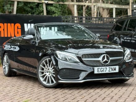Mercedes-Benz C Class 2.0 C200 AMG Line Cabriolet G-Tronic+ Euro 6 (s/s) 2dr