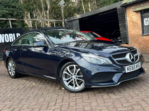 Mercedes-Benz E Class 2.1 E220d BlueTEC AMG Line (Premium) G-Tronic+ Euro 6 (s/s) 2dr 1