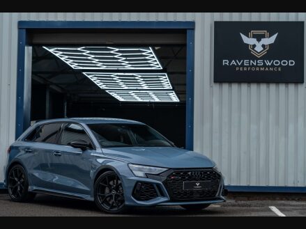Audi A3 2.5 RS 3 Sportback Carbon Black TFSI Quattro Semi-Auto 4WD 5dr