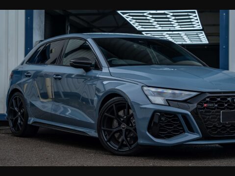 Audi A3 2.5 RS 3 Sportback Carbon Black TFSI Quattro Semi-Auto 4WD 5dr 7
