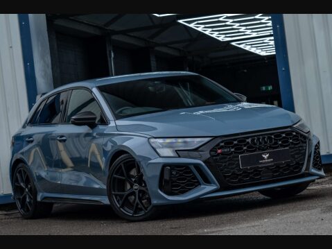 Audi A3 2.5 RS 3 Sportback Carbon Black TFSI Quattro Semi-Auto 4WD 5dr 30