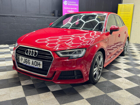 Audi A3 A3 1.6 TDI S line Sportback Euro 6 (s/s) 5dr 4