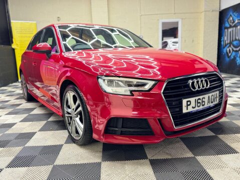 Audi A3 A3 1.6 TDI S line Sportback Euro 6 (s/s) 5dr 7