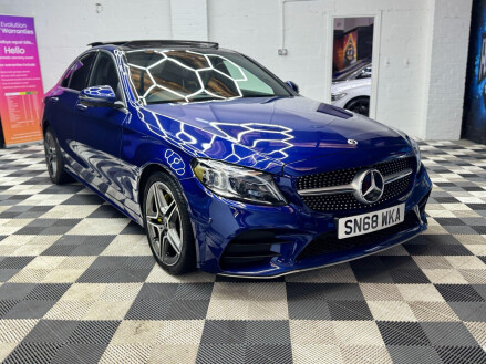 Mercedes-Benz C Class 2.0 C220d AMG Line (Premium Plus) G-Tronic+ Euro 6 (s/s) 4dr Saloon Automat