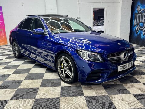 Mercedes-Benz C Class 2.0 C220d AMG Line (Premium Plus) G-Tronic+ Euro 6 (s/s) 4dr Saloon Automat 8