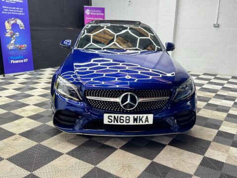 Mercedes-Benz C Class 2.0 C220d AMG Line (Premium Plus) G-Tronic+ Euro 6 (s/s) 4dr Saloon Automat 9