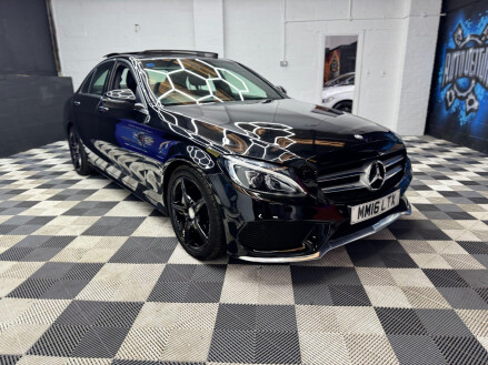 Mercedes-Benz C Class 2.1 C220d AMG Line (Premium) 7G-Tronic+ Euro 6 (s/s) 4dr