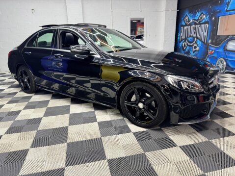 Mercedes-Benz C Class 2.1 C220d AMG Line (Premium) 7G-Tronic+ Euro 6 (s/s) 4dr 8