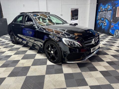 Mercedes-Benz C Class 2.1 C220d AMG Line (Premium) 7G-Tronic+ Euro 6 (s/s) 4dr 6