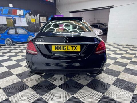 Mercedes-Benz C Class 2.1 C220d AMG Line (Premium) 7G-Tronic+ Euro 6 (s/s) 4dr 10
