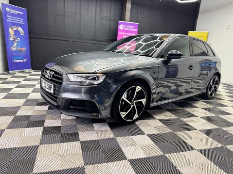 Audi S3 2.0 TFSI Black Edition Sportback S Tronic quattro Euro 6 (s/s) 5dr 16