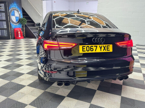 Audi S3 2.0 TFSI Black Edition S Tronic quattro Euro 6 (s/s) 4dr 18