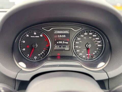 Audi A3 1.4 TFSI S line Sportback Euro 6 (s/s) 5dr 32