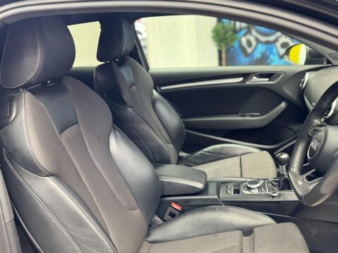 Audi A3 2.0 TFSI Black Edition Euro 6 (s/s) 3dr 58