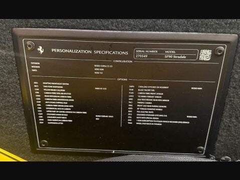 Ferrari SF90 Stradale 4.0T V8 7.9kWh F1 DCT 4WD Euro 6 (s/s) 2dr 4