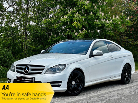 Mercedes-Benz C Class 2.1 C220 CDI AMG Sport Edition G-Tronic+ Euro 5 (s/s) 2dr