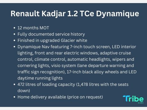 Renault Kadjar DYNAMIQUE NAV TCE 4