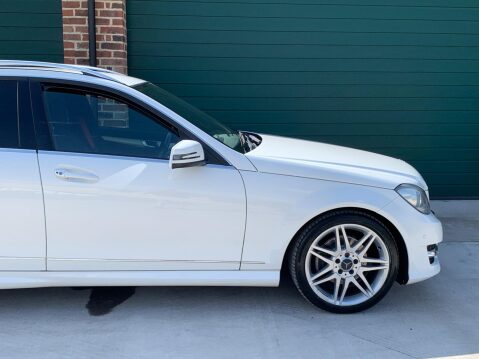 Mercedes-Benz C Class 1.6 C180 BlueEfficiency AMG Sport Plus G-Tronic+ Euro 5 (s/s) 5dr 28