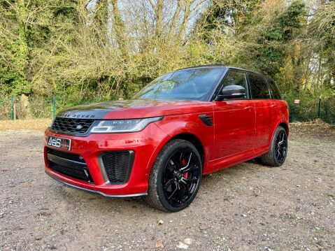 Land Rover Range Rover Sport 5.0 P575 V8 SVR Auto 4WD Euro 6 (s/s) 5dr 19