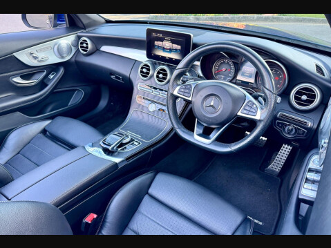 Mercedes-Benz C Class 2.0 C200 AMG Line (Premium Plus) Cabriolet G-Tronic+ Euro 6 (s/s) 2dr 3