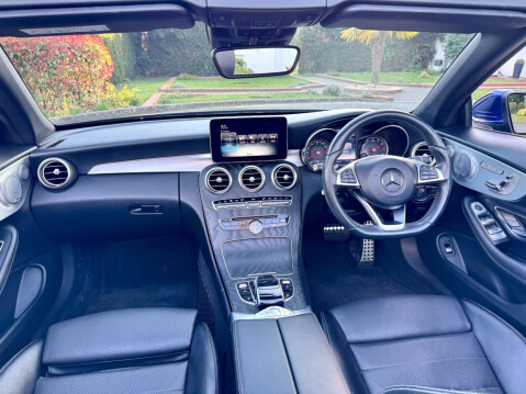 Mercedes-Benz C Class 2.0 C200 AMG Line (Premium Plus) Cabriolet G-Tronic+ Euro 6 (s/s) 2dr 60