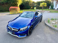 Mercedes-Benz C Class 2.0 C200 AMG Line (Premium Plus) Cabriolet G-Tronic+ Euro 6 (s/s) 2dr 75