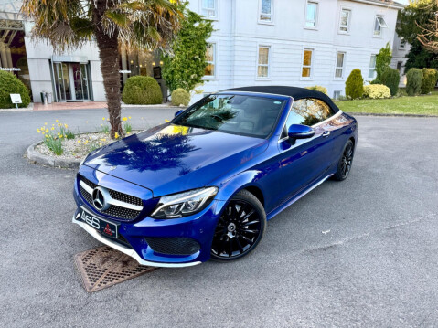 Mercedes-Benz C Class 2.0 C200 AMG Line (Premium Plus) Cabriolet G-Tronic+ Euro 6 (s/s) 2dr 81