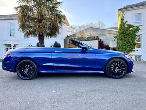 Mercedes-Benz C Class 2.0 C200 AMG Line (Premium Plus) Cabriolet G-Tronic+ Euro 6 (s/s) 2dr 53